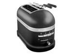 KITCHENAID Toaster "5KMT2204EBK Gusseisen Schwarz", gusseisen schwarz, B:18cm H:22,5cm T:33cm, Toaster, mit Sandwichzange, Toaster