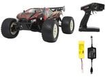 RC-Monstertruck JAMARA "Brecter Truggy 4WD", rot (rot, schwarz), Fernlenkfahrzeuge, KinderB:31,2cm H:18,5cm, RC-Monstertruck, 1:10, 2,4 GHz, B:31,2cm H:18,5cm