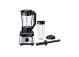 BRAUN Standmixer "PowerBlend 7 JB 7551 BK - 1400W, Hochleistungsmixer, 9 Programme, 2 L", schwarz, B:23,4cm H:42,5cm T:20,1cm, Zerkleinerer, 30.000 U/min, 10 Geschwindigkeiten, Metallkupplung, spülmaschinenfest, Standmixer