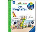 Kinderbuch RAVENSBURGER "Wieso? Weshalb? Warum? junior, Band 3 Der Flughafen", bunt, B:18cm H:19,7cm, Bücher, Kinderbuch
