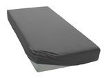 Spannbettlaken BELLANA "bellana deluxe für Boxspring- & Komfortbetten, mit Elasthan, 230 g/m²", grau, B:160cm, Jersey, Obermaterial: 95% Baumwolle, 5% Elasthan, Bettlaken, Spannbettlaken, Premium-Qualität, für extra hohe Matratzen 35-45 cm, faltenfrei