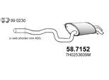ASSO Endschalldämpfer 587152
