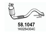 ASSO Abgasrohr 581047 vorne für VW