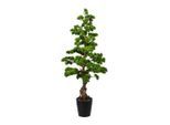 Bonsai Kiefer, Braun, Grün, Kunststoff, 140 cm, inkl. Topf, Dekoration, Blumen & Blumentöpfe, Kunstpflanzen
