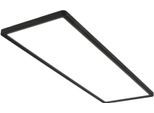 BRILONER LEUCHTEN LED Panel "Slim", schwarz, 1, H: 3cm, Leuchten, Deckenlampe, ultraflach, Backlighteffekt, Wohnzimmer, Schlafzimmer, LED Panel