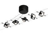 PAULMANN LED Deckenleuchte "Mac II", schwarz, 5, 5 Stk., Leuchten, GU 5,3, LED Deckenleuchte