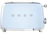SMEG Toaster "TSF01PBEU", blau, B:32,5cm H:19,8cm T:19,5cm, Toaster, Toaster