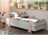 Stapelbett Modulo Weiß