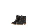TOM TAILOR Damen Wasserdichte Stiefel mit Fütterung, schwarz, Uni, Gr. 36