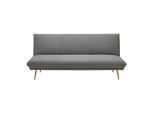 Schlafsofa Ben Grau Webstoff