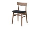 Esszimmerstuhl HAMMEL FURNITURE "Mosbøl, Stuhl, Massivholz mit gepolstertem Sitz – robust & komfortabel", braun (, smoked oiled, smoked oiled, dunkelgrau), B:48cm H:79cm T:46cm, Massivholz, Stoff, Stühle, Esszimmerstuhl, Massivholz, gepolsterte Sitzfläche, versch. Farbvarianten