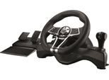 READY2GAMING Gaming-Controller "Hurricane Pro Lenkrad", schwarz, Spielecontroller, Gaming-Controller