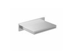 Herzbach Living Spa Schwallauslauf 11694000109 Edelstahl gebürstet, Wandmontage