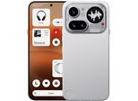 NOTHING Smartphone "Phone (4a) Pro", Energieeffizienz: A (A-G), silber, 128 GB, Mobiltelefone