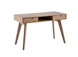 WOHNLING WL6.874 Schreibtisch Braun 120 cm x 55 cm x 77 cm