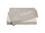 Joop! Wohndecke Uni Doubleface, Weiß, Hellgrau, Beige, Textil, 150x200 cm, Made in Germany, Oeko-Tex® Standard 100, Kettelrand, pflegeleicht, Wohntextilien, Decken, Kuscheldecken