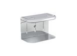VitrA Liquid Doppel-Seifenspender-Halter A44567 200x105x125-160mm, Wandmontage, chrom