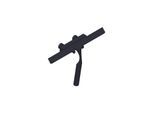 Giese Vipa Haken 30952-14 mit Glasabzieher, schwarz matt