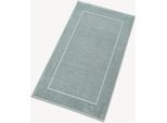 Badematte CHRISTY "Supreme", blau (mineral blau), H:7mm, Baumwolle, Badematten, Badematte, Premium Badematte in Luxusqualität 1000g/m², 50 x 90, 2er Set