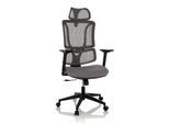 MyBuero Home Office Bürostuhl ERGOMY Stoff / Netzstoff mit Armlehnen (höhenverstellbar)