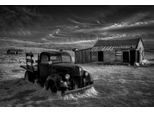 Fototapete PAPERMOON "Photo-Art ROB DARBY, KEIN GOLD MEHR", bunt, B:3m L:2,23m, Vlies, Tapeten