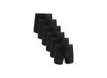 Boxershorts UNDER ARMOUR "Boxershort UA PERFORMANCE TECH MESH -SOLID 6 IN 6PK 6er Pack", Herren, Gr. XL, schwarz, Obermaterial: 88% Polyester Pol. recyc.. 12% Elasthan EL., Unterhosen