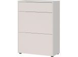 Livetastic , Eichefarben, Kaschmir , Holzwerkstoff , 3 Fächer , 1 Schublade(n) Schubladen , 70x99x34 cm , Made in Germany , Beimöbel erhältlich, stehend , Garderobe, Schuhaufbewahrung, Schuhschränke