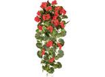 Möbelix , Grün, Rot , Kunststoff , 80 cm , UV-beständig , Dekoration, Blumen & Blumentöpfe, Kunstblumen