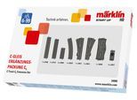 Gleise-Set MÄRKLIN "Märklin Start up - C-Gleis-Ergänzungspackung - C5 - 24905", bunt, Eisenbahn-Schienensets, Kinder