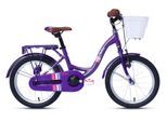 Kinderfahrrad CHILLIZ "CHD.01" Gr. 25,5, lila, Fahrräder, Kinder, 25,5cm, 16 Zoll (40,64cm) hinten: 16 Zoll (40,64cm)
