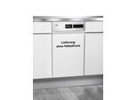 BEKO teilintegrierbarer Geschirrspüler "DSS28021X", Energieeffizienz: E (A-G), silber (silberfarben), B:44,8cm H:81,8cm T:57cm, Geschirrspüler, mit Intensiv 70C