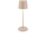 BRILONER LEUCHTEN LED Außen-Tischleuchte "BOTA 7708011", beige, Leuchten