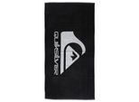 Badeponcho QUIKSILVER "Salty Trims", Herren, schwarz, Obermaterial: 100% Baumwolle., Hausmäntel