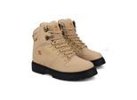 Stiefel DC SHOES "Peary Tr", Herren, Gr. 12(46), schwarz (tan, schwarz), Obermaterial: Leder (Kuh) / Futter: Textil / Außensohle: Gummi., Schuhe Stiefel