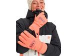 Snowboardhandschuhe ROXY "Freshfield", Damen, Gr. L, coral chic, Obermaterial: 50% Microfaser, 50% Polyurethan;, Handschuhe Snowboardhandschuhe