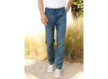 Schlupfjeans CATAMARAN, Herren, Gr. 24, Unterbauchgrößen, blau, bleached, 98% Baumwolle, 2% Elasthan, unifarben, lang, Jeans Schlupfjeans