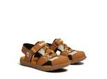 Sandale TIMBERLAND "PERKINS ROW FISHERMAN SANDAL", Mädchen, Gr. 24, wheat mesh, Synthetik, Schuhe Sandale, mit Klettverschluß