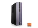 CSL PC "Gemini Slim V24711", schwarz, Microsoft Windows 11 Home (64 Bit), 16 GB RAM 1.000 GB SSD, Desktop-PCs, PC