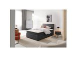 P & B , Grau , Textil, Holz, Holzwerkstoff , H2 , 120x200 cm ,