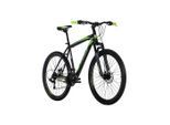 KS Cycling , Grün, Schwarz , Metall , 134x20.5x74 cm , Freizeit, Fahrräder & Zubehör, Mountainbikes
