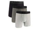 UA PERFORMANCE TECH - SOLID 6 IN 3PK Herren Boxershort