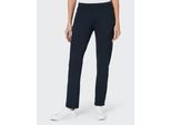Sweathose JOY SPORTSWEAR "SWEATHOSE SHERYL", Damen, Gr. 24, N-Gr, night, Stoff, Obermaterial: 96% Baumwolle, 4% Elasthan, Hosen Sweathose