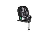 Moni Kindersitz Legend i-Size (40-150cm) Isofix 360 Grad-Drehung Stützbein SPS grau