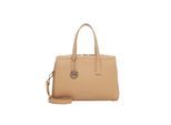 Shopper TAMARIS "Shopper TAS Kim", Damen, Gr. B/H/T: 29cm x 21cm x 10cm 0, beige (sand 420), Polyurethan, Taschen Shopper