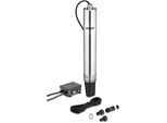 Tauchdruckpumpe KÄRCHER "Zisternpumpe, BP 6 Deep Well *EU", silber, B:10,5cm H:81cm L:10,5cm, Pumpen, Tauchdruckpumpe