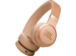 JBL On-Ear-Kopfhörer "LIVE 670NC", beige, B:7,3cm H:7,3cm T:3,7cm, Kopfhörer, Bluetooth On-Ear-Kopfhörer, On-Ear-Kopfhörer