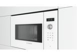 BOSCH Einbau-Mikrowelle "BFL524MW0", weiß, B:59,4cm H:38,2cm T:31,7cm, Mikrowellen, Perfektes Gelingen durch 7 voreingestellte Automatikprogramme, Einbau-Mikrowelle
