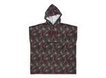 Badeponcho ROXY "Confetti Beach", Damen, bunt (anthrazit athletic hibiscus), Obermaterial: 88% Polyester, 12% Polyamid., Hausmäntel Badeponcho