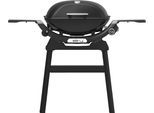 Gasgrill WEBER "Q2200N", schwarz, B:126cm H:102cm T:52cm, Grills, Gasgrill, Mit Deckelthermometer, abnehmbaren Seitentischen und Untergestell