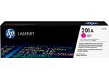 HP Tonerpatrone "HP original Toner 201 Farben: B/C/M/Y Größen: A+X", pink (magenta 2), Tonerpatronen, Tonerpatrone